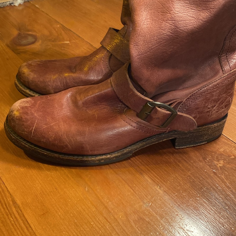 Women's Brown Leather Boots